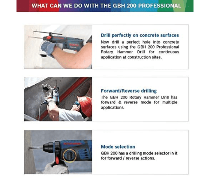 Buy Bosch ROTARY HAMMER GBH 220 56234 Price in Qatar, Doha