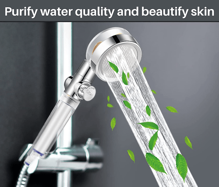 SG Seller】High Pressure Turbocharged Shower Head Builtin Turbo Fan