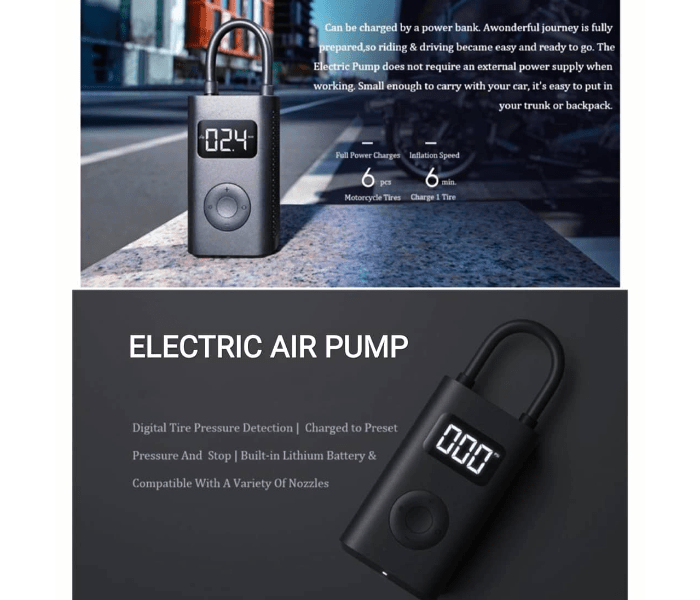 Buy Electric Air Pump for Bikes S109717 Price in Qatar, Doha