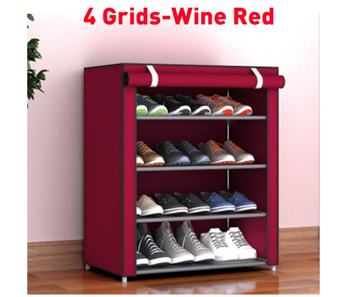 Buy GTC 4 Grids Simple Shoe Rack 114646 Price in Qatar, Doha