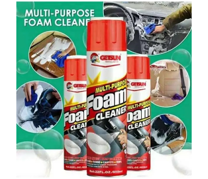 Getsun 650ml Multi Purpose Foam Cleaner and 124272