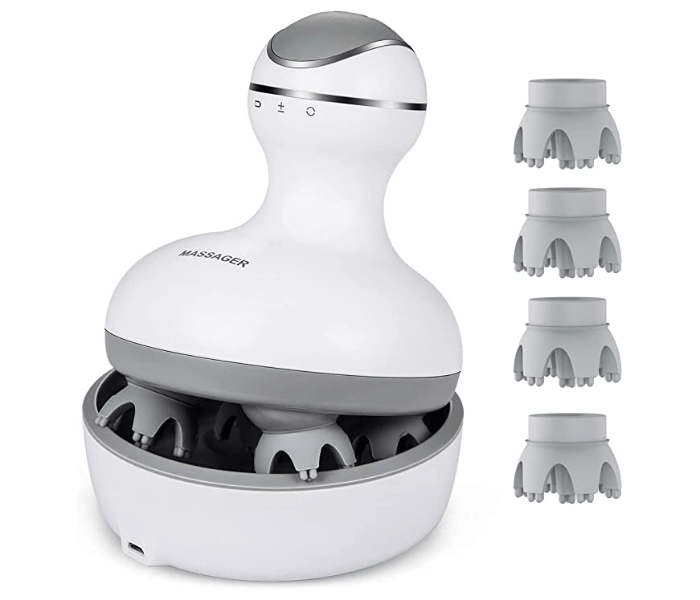 Rechargeable Smart Scalp Massager, Handheld 129747