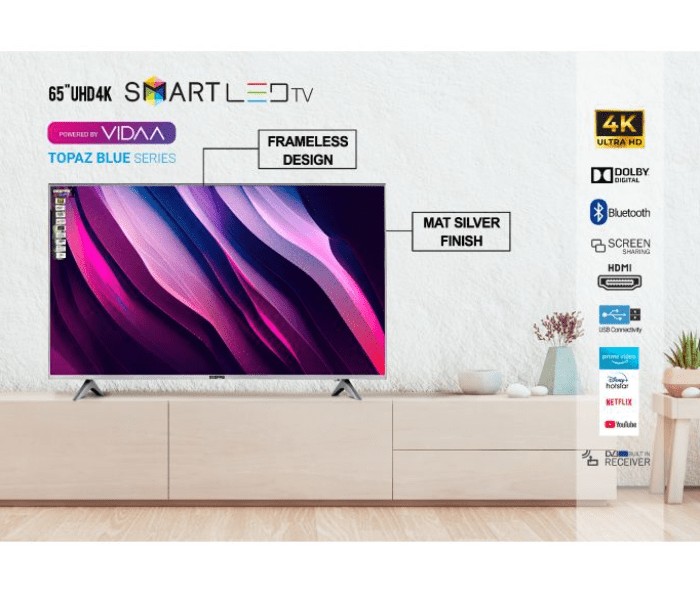Buy Geepas GLED6569SVUHD 65 Inch 132339 Price in Qatar, Doha