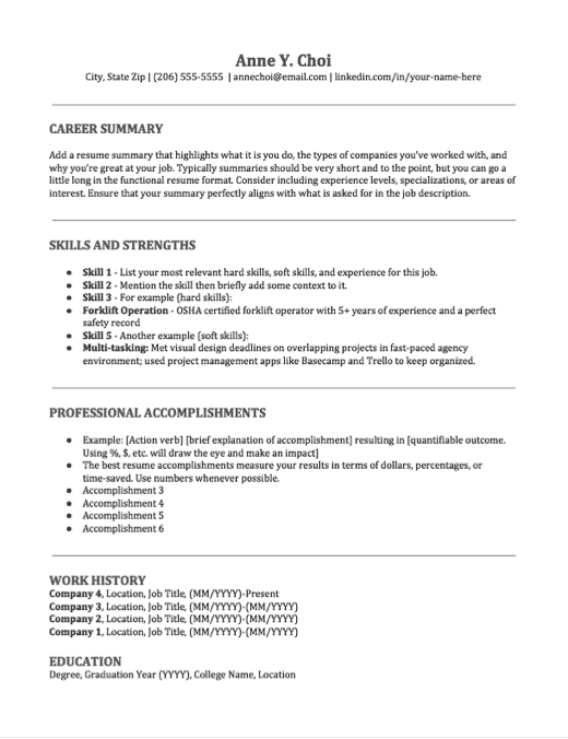 How to Write a Resume A StepbyStep Resume Writing Guide