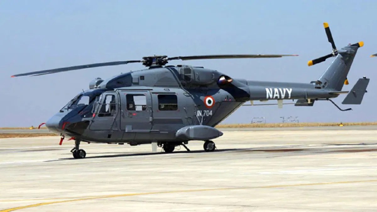 Aero India 2021 Indian Navy receives Advanced Light Helicopter from