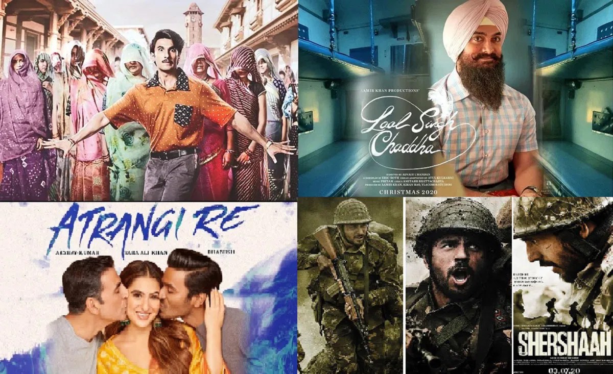Bollywood movies in 2021 which include Sooryavanshi, Laal