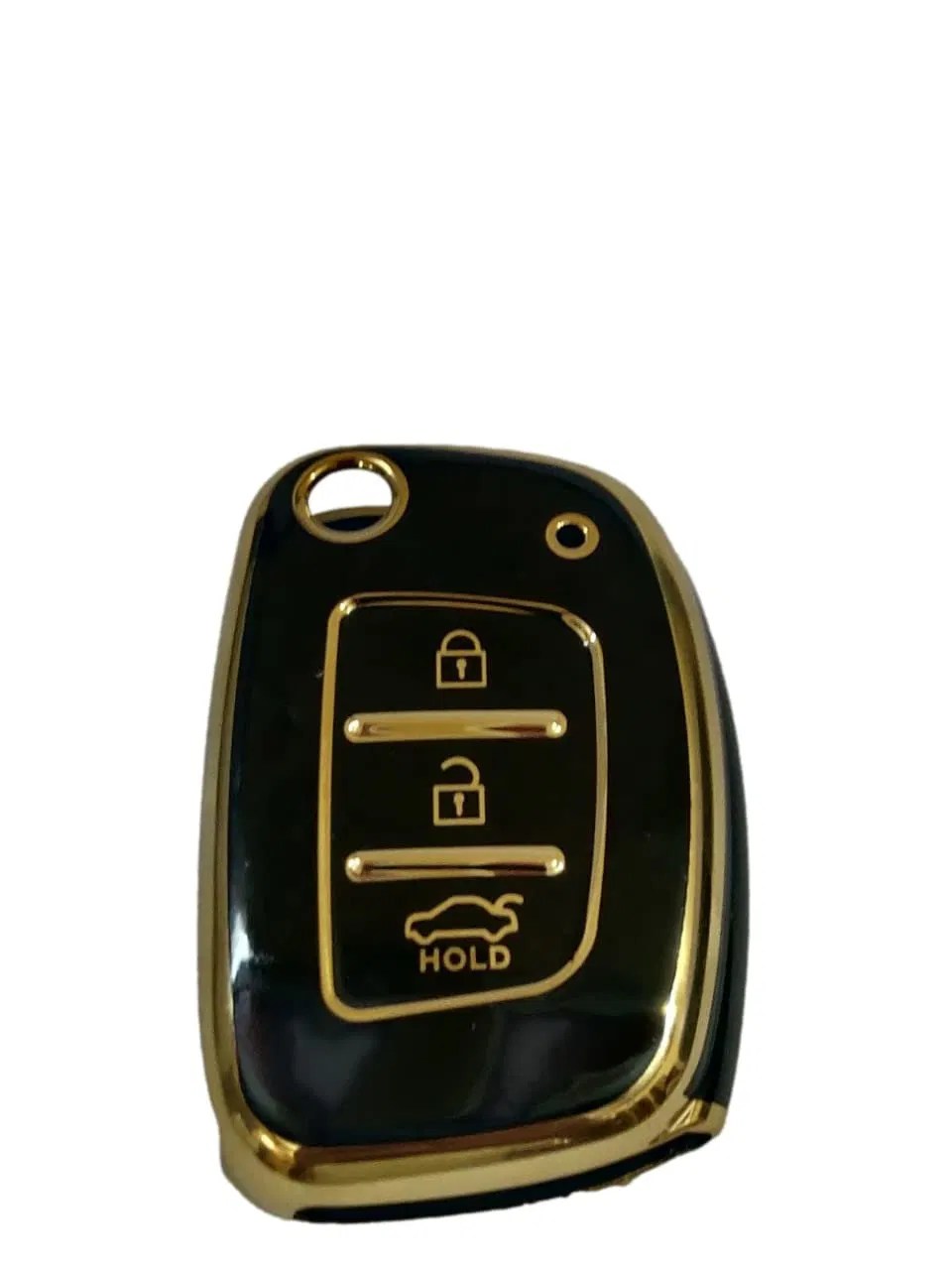 TPU Key Cover Compatible with Hyundai Grand i10 Nios with flip Key