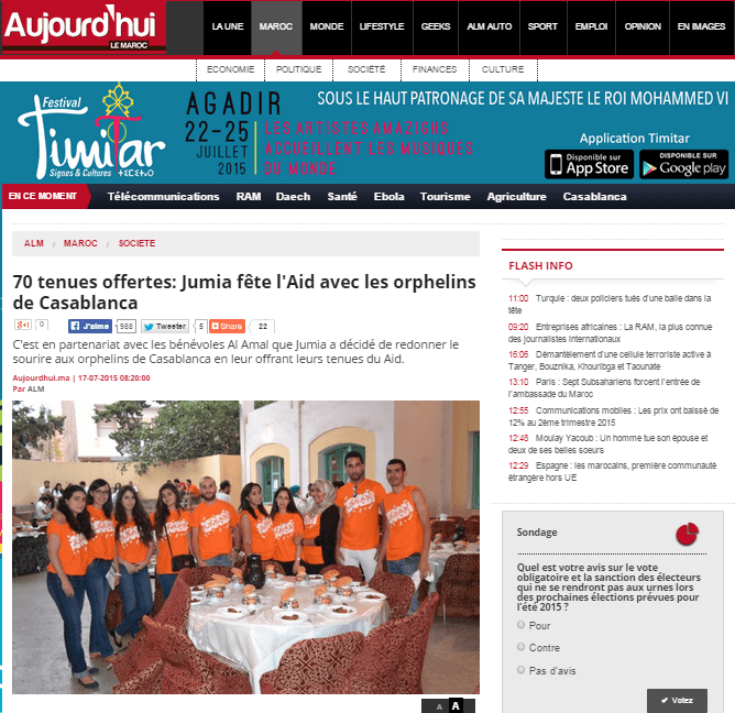 Presse, Informations & Contacts ! Jumia Maroc