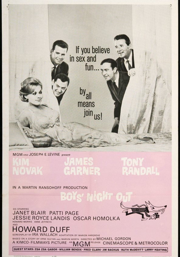 Boys' Night Out movie watch streaming online