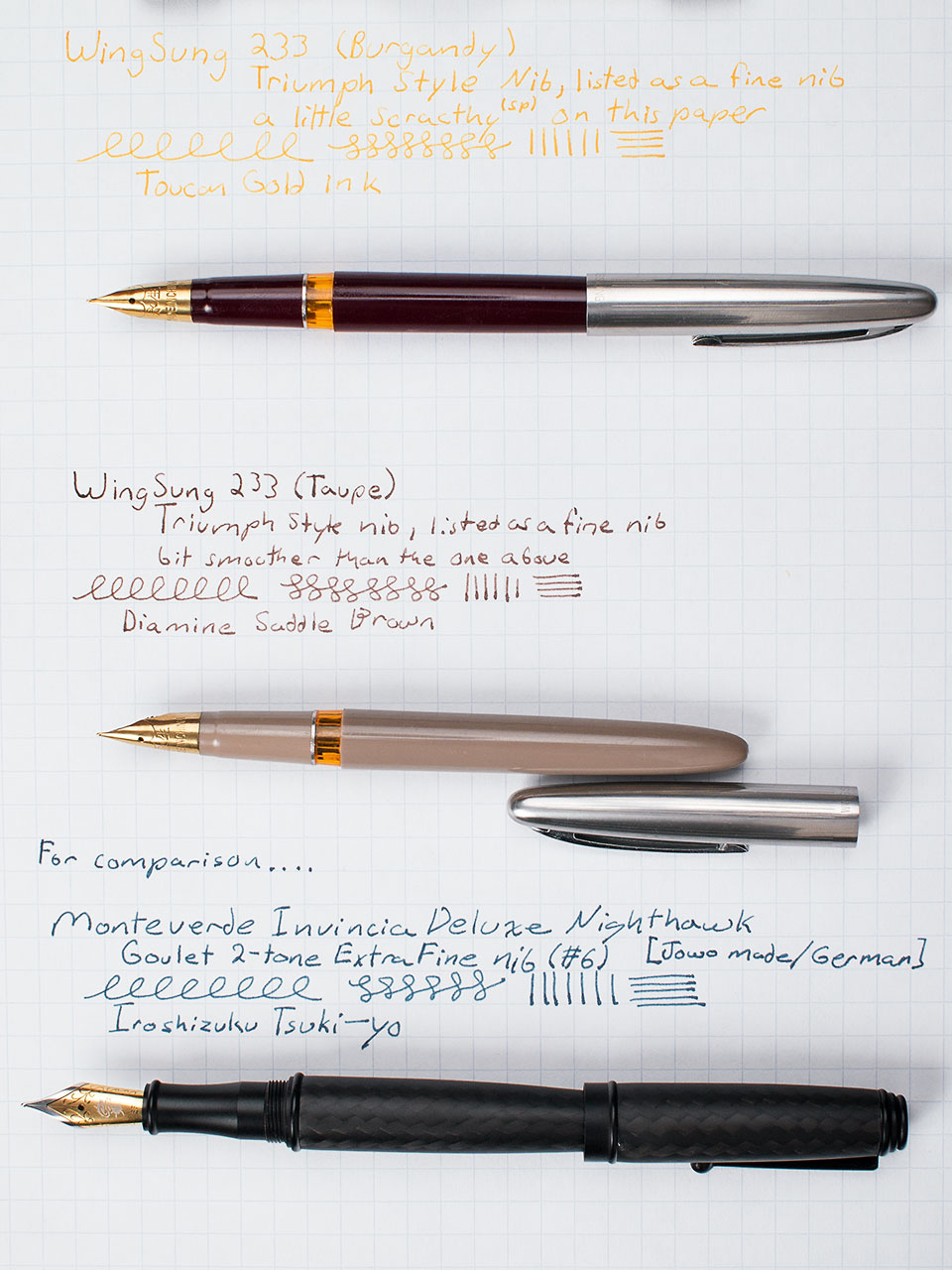 Chinese Pens With Original Designs? (Excluding Twsbi) China, Korea