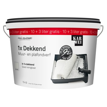 Karwei Latex 10+3L Ral 9010 Kopen? | Karwei