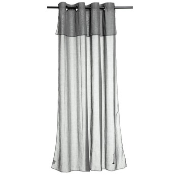 Vtwonen Kant En Klaar Gordijn Waves Zwart (1114) 140 X 280 Cm Kopen? | Karwei
