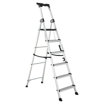 Handson Huishoudtrap Comfort 6 Treden 325 Cm Werkhoogte Kopen? | Karwei