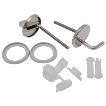 Karwei Bevestigingsset Metaal Voor Toiletbril Kopen? Sanitair-Aansluitmateriaal | Karwei