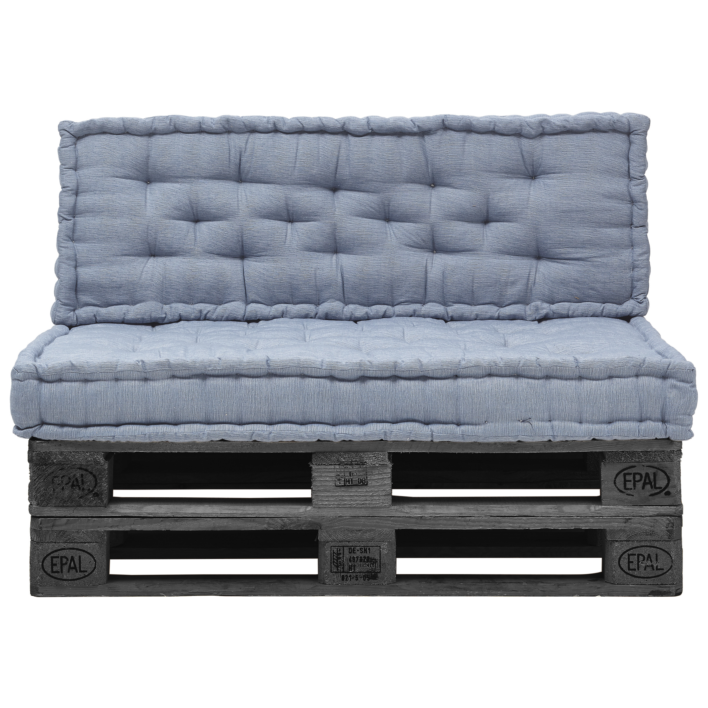 Palletkussen faded blue set Palletkussens Tuinmeubelen Tuin KARWEI