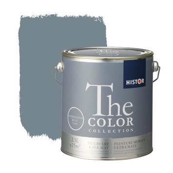 Histor The Color Collection Muurverf Expression Blue 2,5 Liter Kopen? | Karwei