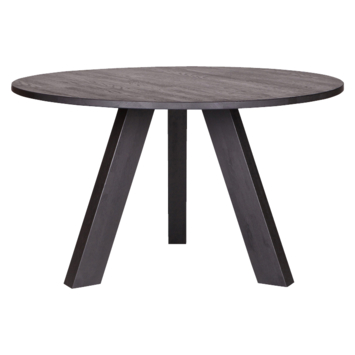 Woood Tafel Rhonda Blacknight Ø129X77 Cm Kopen? Eettafels | Karwei