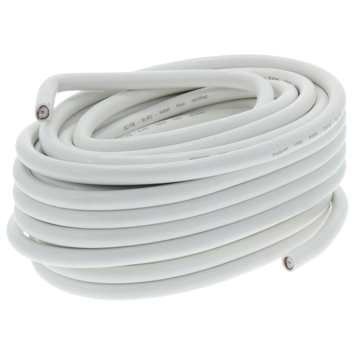 Q-Link Coax Kabel 20 Meter Wit Kabelkeur Kopen? Audio-Video-Accessoires | Karwei