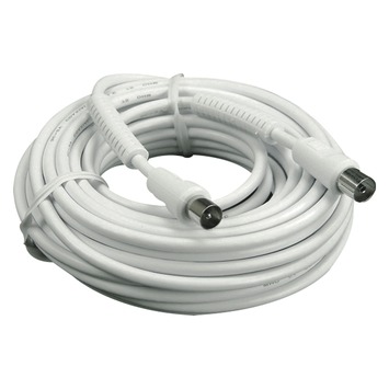 Q-Link Coax Kabel 3Cv2 Hf 10 Meter Stekker Rechtwit Kopen? Audio-Video-Accessoires | Karwei