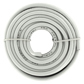 Q-Link Coax Kabel Rg6 10 Meter Wit Kopen? Audio-Video-Accessoires | Karwei