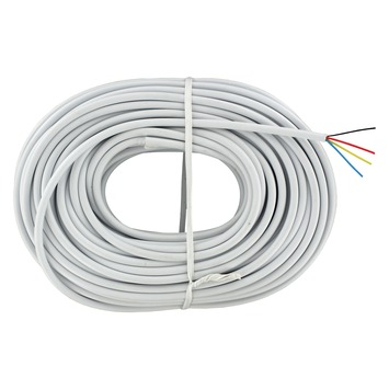 Q-Link Telefoonkabel Rond 4X0.5 20 Meter Wit Kopen? Telefoonaccessoires | Karwei