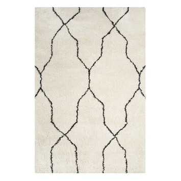 Varamin Vloerkleed Crème/Zwart 35 Mm 160X230 Cm Kopen? Vloerkleden | Karwei