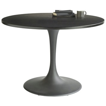 Woood Ronde Eettafel Jazz Met Trompet Voet Blacknight Ø110X76 Cm Kopen? | Karwei