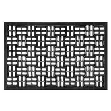Deurmat 50X80 Rubber Zwart Kopen? Deurmatten | Karwei