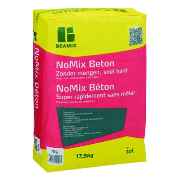 Beamix Beton Nomix 125 Grijs 17,5 Kg Kopen? | Karwei