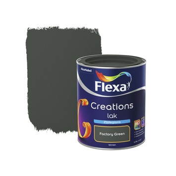 Flexa Creations Binnenlak Factory Green Zijdeglans 750 Ml Kopen? Binnenlak | Karwei