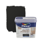 Flexa Mooi Makkelijk Deuren&Kozijnen Zwart Zijdeglans 750 Ml Kopen? Binnenlak | Karwei