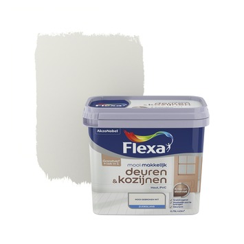 Flexa Mooi Makkelijk Deuren&Kozijnen Gebroken Wit Zijdeglans 750 Ml Kopen? Binnenlak | Karwei