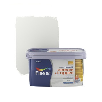 Flexa Mooi Makkelijk Vloeren&Trappen Wit Zijdeglans 2,5 Liter Kopen? Binnenlak | Karwei