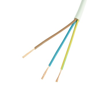 Handson Stroomkabel 3 X 0,75Mm² Wit 20 Meter Kopen? Draad-Kabels | Karwei