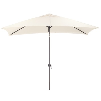 Balkonparasol Rechthoekig Ecru 150X250 Cm Kopen? Parasols | Karwei