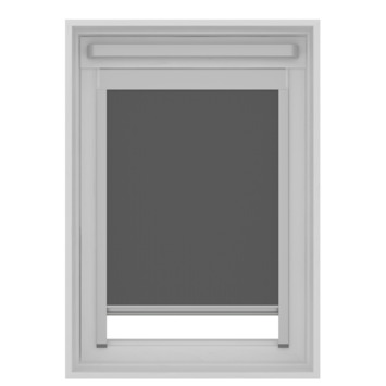 Karwei Dakraam Rolgordijn Velux® Mk04 Antraciet (7034) Kopen? Dakraamrolgordijnen | Karwei