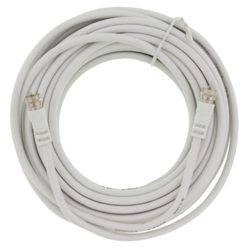 Q-Link Coax Kabel Rg59 10 Meter Met F-Connector Wit Kopen? Audio-Video-Accessoires | Karwei