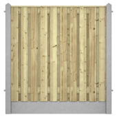 Karwei | Hout Beton Schutting Kopen? Inclusief Plaatsing En Levering!