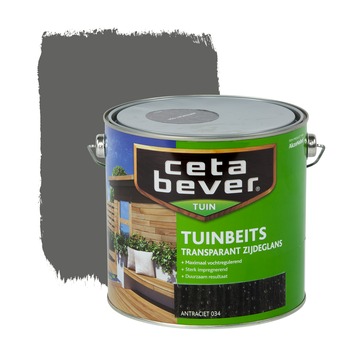 Cetabever Tuinbeits Antraciet Transparant 2,5 L Kopen? | Karwei