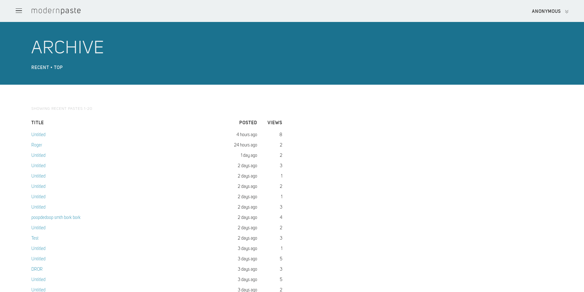 Introducing Modern Paste a Contemporary, OpenSource Pastebin