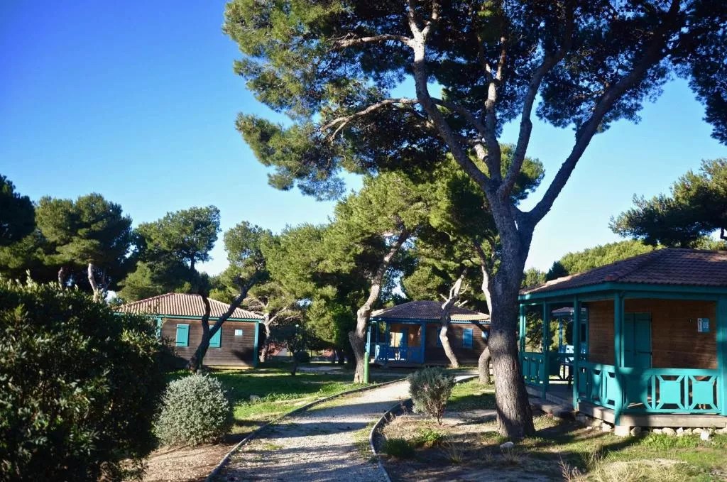 Camping L'Hippocampe Les Chalets de la Mer Martigues, Camping Provence