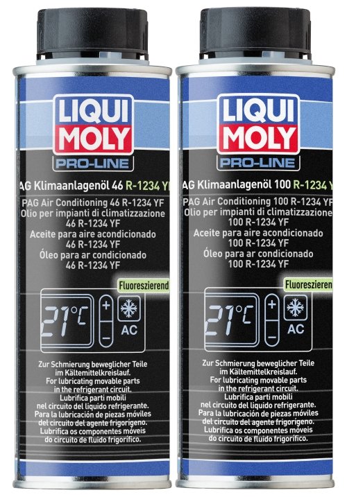 Liqui Moly Klimaanlagenöle mit Lecksucher KRAFTHAND
