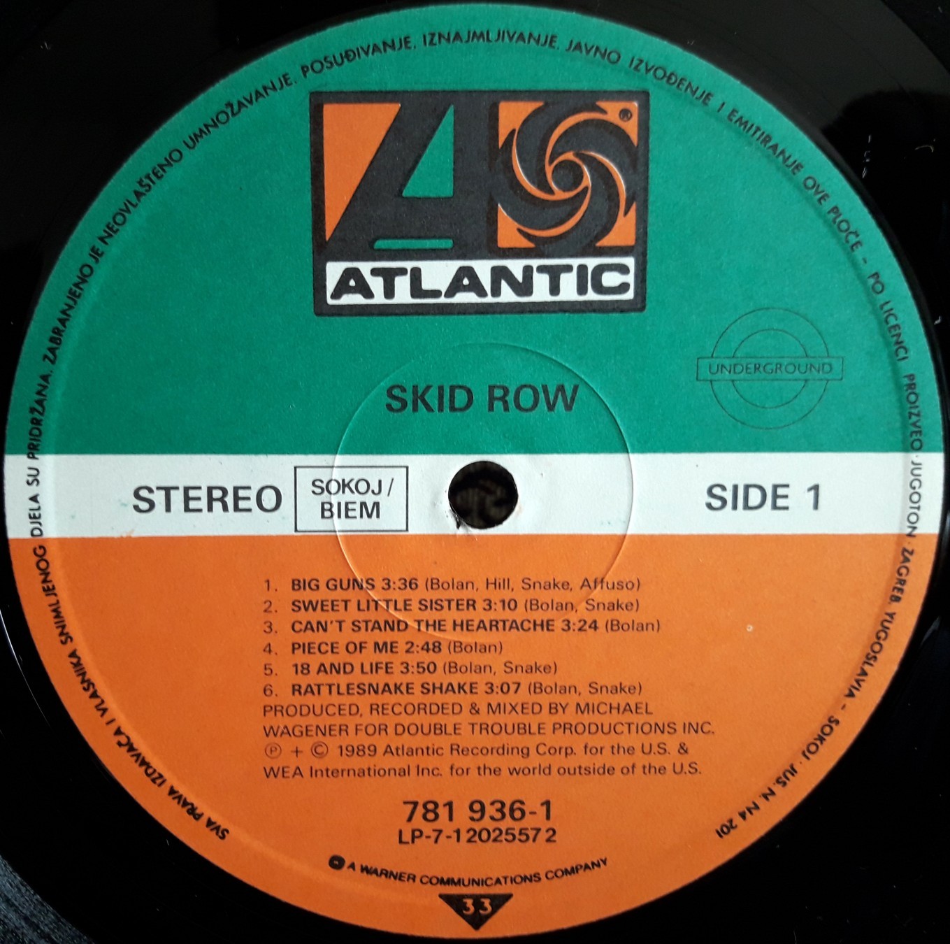 LP SKID ROW SKID ROW (65697805)