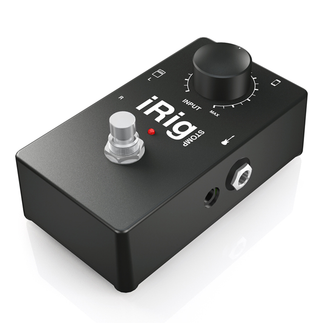 KVR iRig STOMP by IK Multimedia Stompbox Guitar Interface