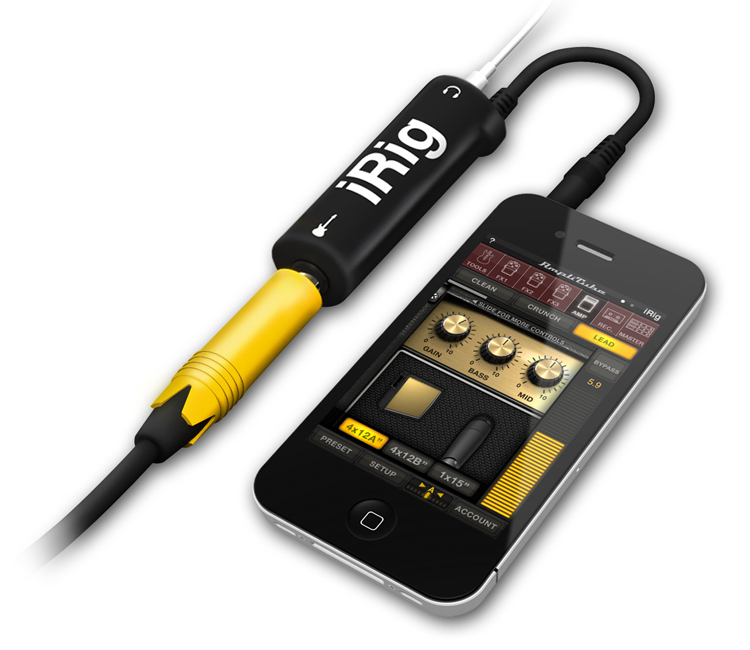 iRig by IK Multimedia Guitar Interface Adapter