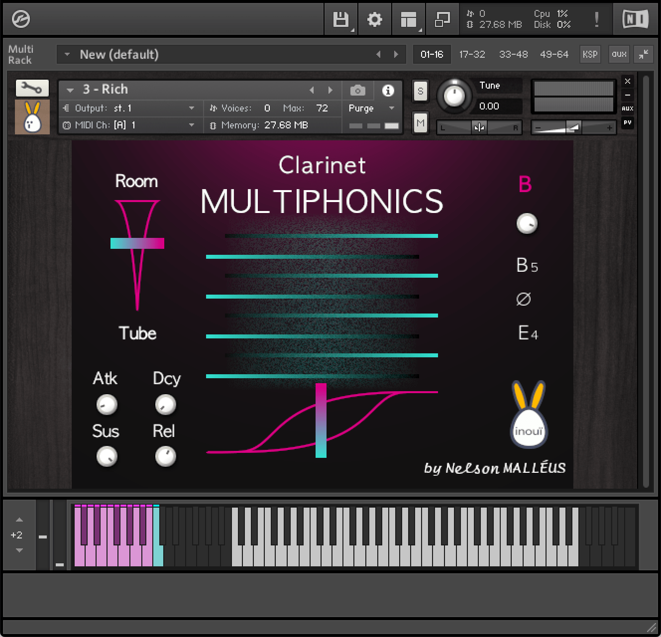 inouï samples releases Multiphonics" for Kontakt with intro offer