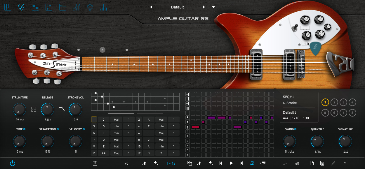 Ample Guitar RB by Ample Sound Rickenbacker Beatles Plugin VST VST3