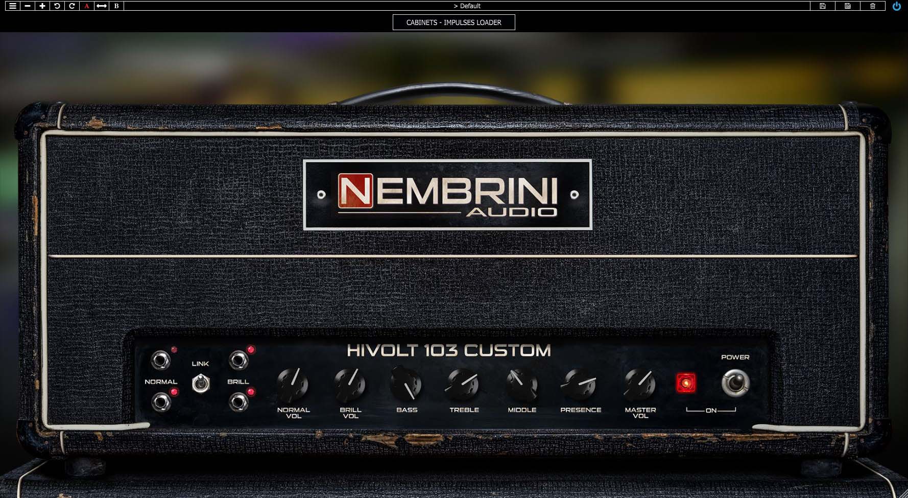 NA Hivolt 103 Custom Guitar Amplifier by Nembrini Audio Amp Modeling