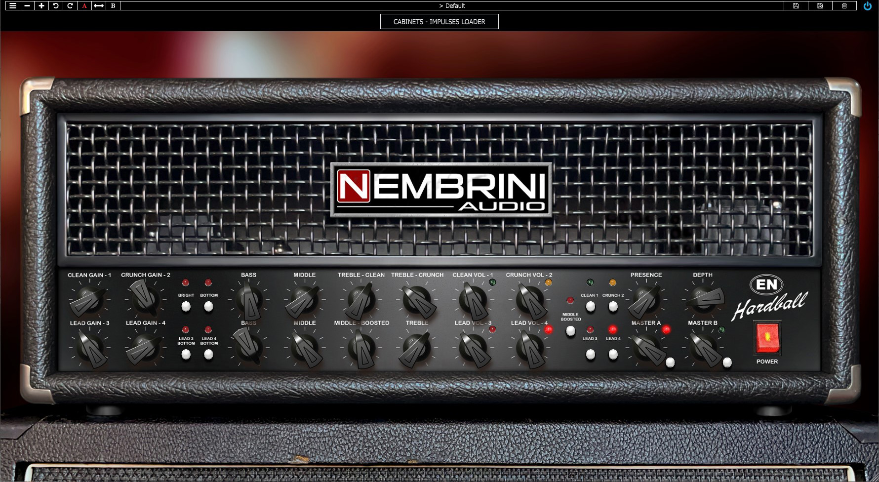 NA EN Hardball Guitar Amplifier by Nembrini Audio Amp Modeling Plugin
