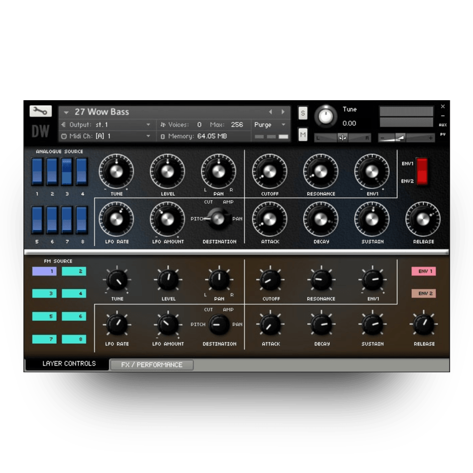 Bass Machine by Hideaway Studio Bass Synthesiser